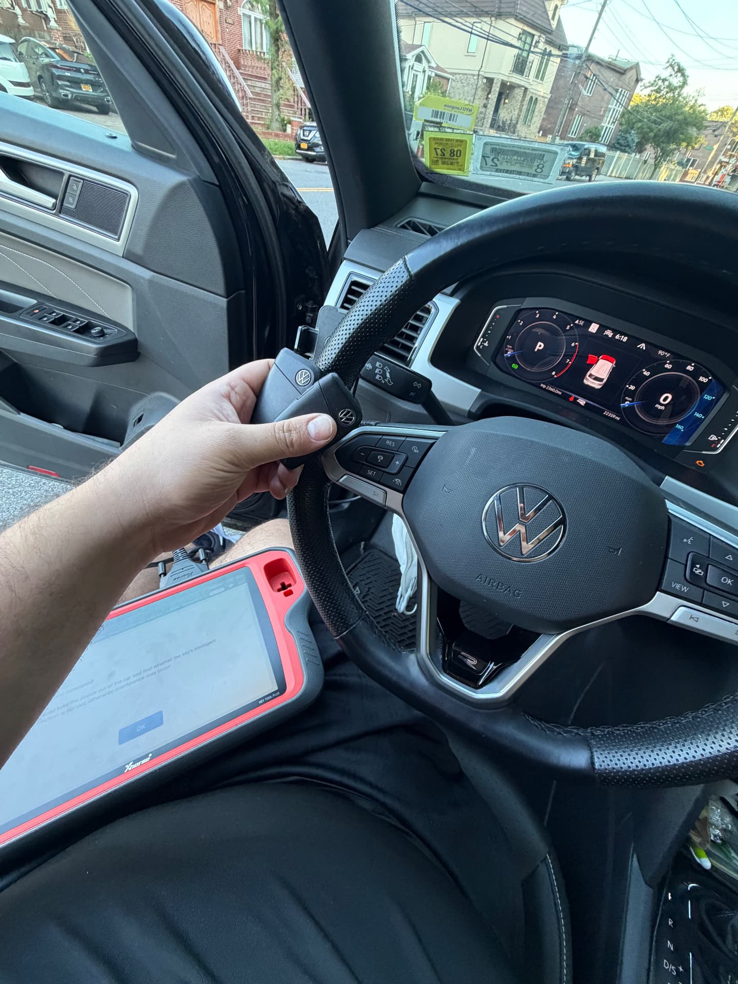 Volkswagen key programming with diagnostic tooling